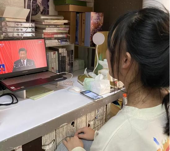 我校团委开展二十大系列学习活动