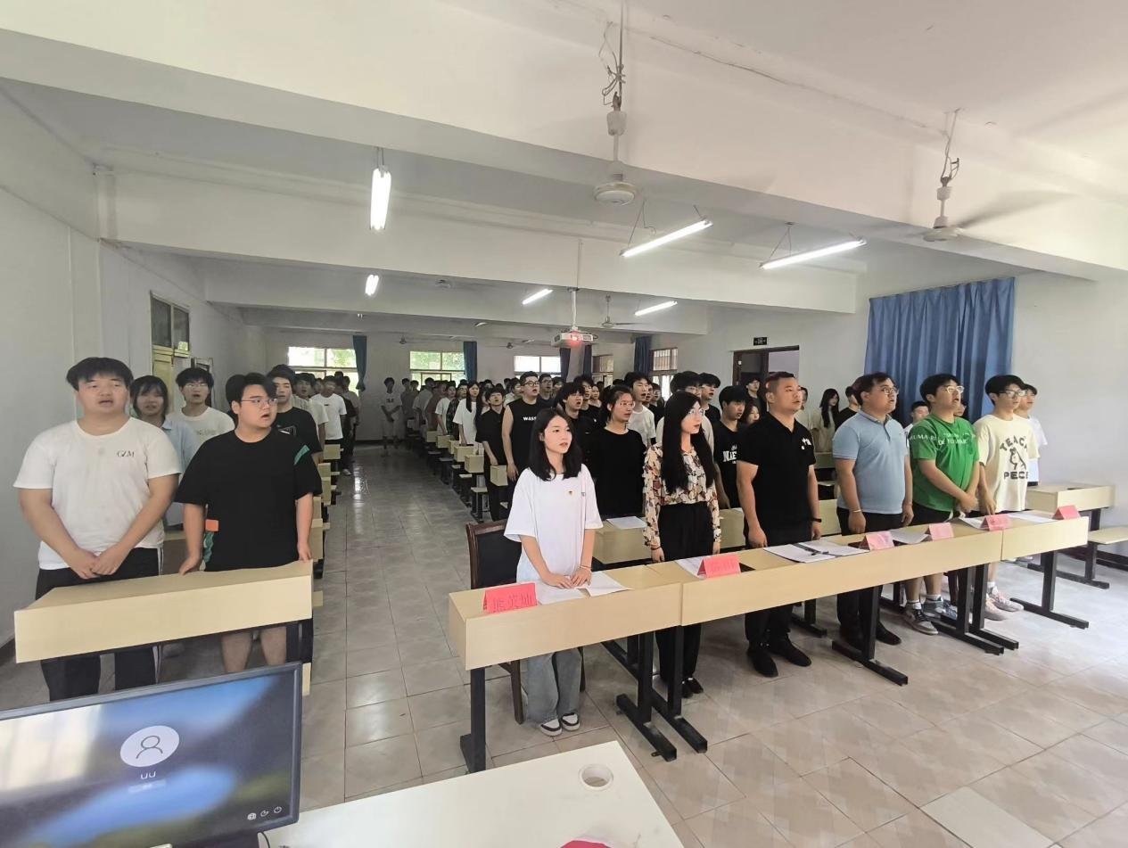 青春心向党，奋斗新征程 ——2026世界杯官网第五期团课结业典礼暨入团仪式