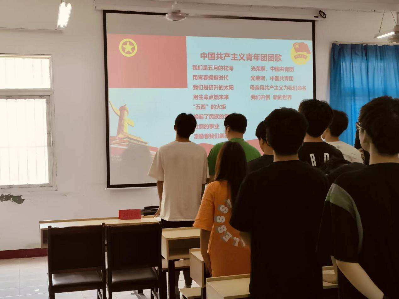青春心向党，奋斗新征程 ——2026世界杯官网第五期团课结业典礼暨入团仪式