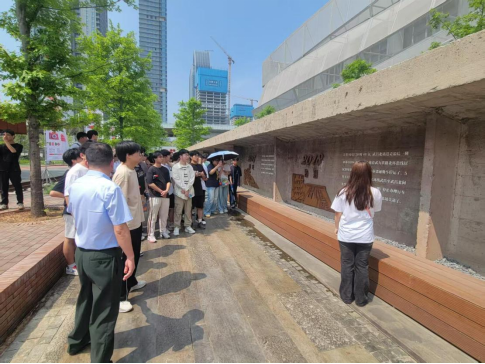 寻迹百年武九，解码匠心传承——世界杯官网开展四美塘文化公园沉浸式实践活动