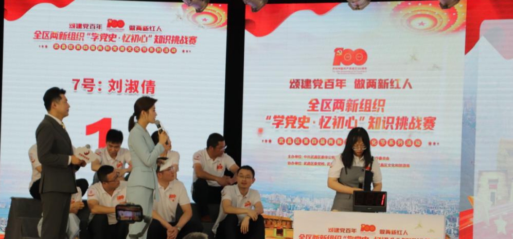 世界杯官网教师荣获武昌区两新组织 “学党史·忆初心”知识挑战赛优秀奖