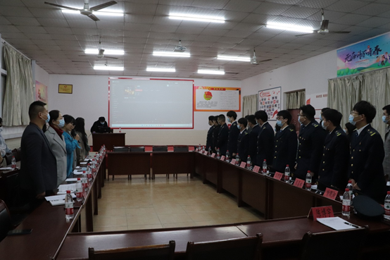 世界杯官网成功开展“学党史、强信念、跟党走”示范性专题组织生活会